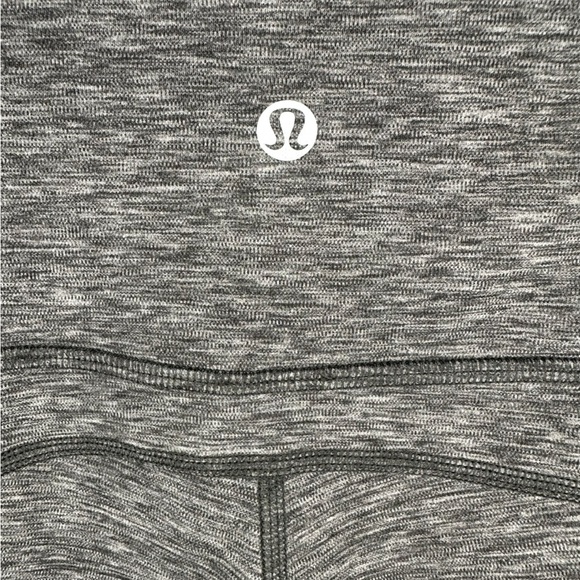 Lululemon Heathered Grey Super-High-Rise Flared Pant Nulu Women’s Size 10 - Picture 6 of 7